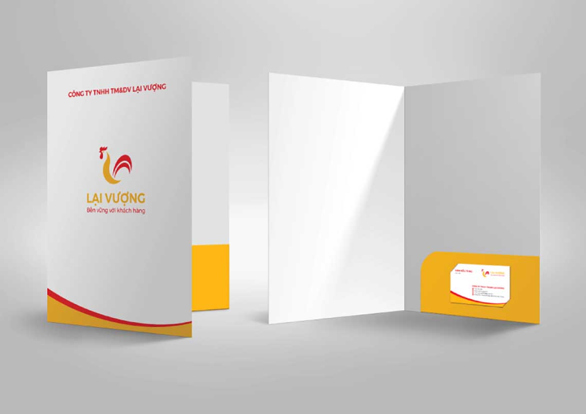 Lại Vượng - Thiết kế logo và nhận diện thương hiệu Công ty Lại Vượng